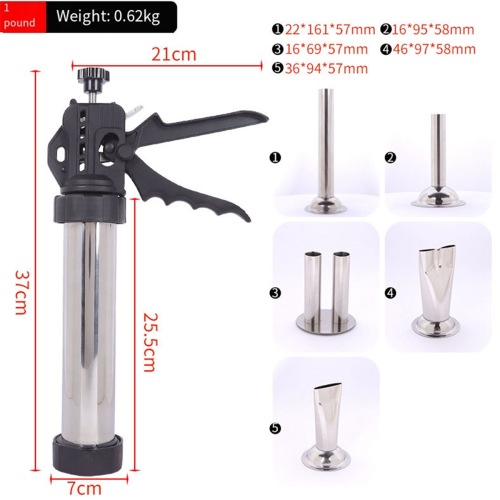 Manual Enema Stainless Steel Beef Jerky Making Tools 1