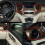 4Pcs Car Front Dashboard Air Conditioning Vent Assembly 5