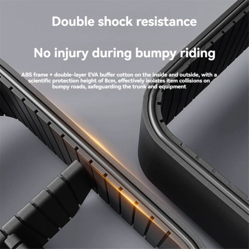 Motorcycle Luggage Trunk Isolation Plate Partition Board Set 45L 1