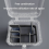 Motorcycle Luggage Trunk Isolation Plate Partition Board Set 36L 4