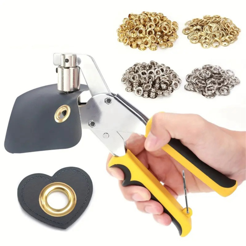 3/8 Inch 10mm Grommet Pliers Kit Handheld Hole Punch Tools 1