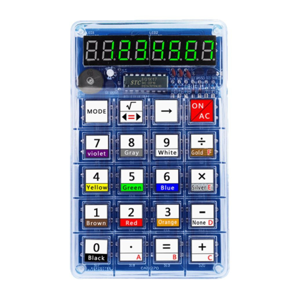 Diy Calculator Kit For Soldering Practice C 4852533705916