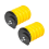 Kit 2 molle di supporto anteriori gialle SSF-111-54 per 1