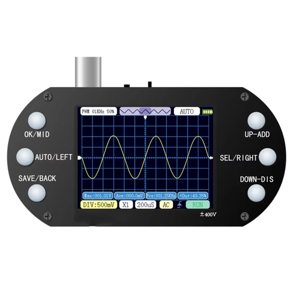 Mini Handheld Digital Oscilloscope 2.5Mhz Sample Rate 4852533796754