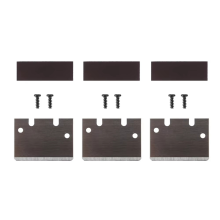 Coltello raschietto versatile ed efficiente per piano cottura, set da 3