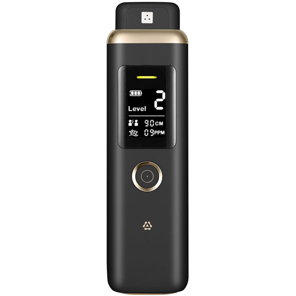 Black Oral Odor Freshening Rate Detector, Oral Breath Monitor