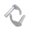 Motorcycle Spotlight Fixing Bracket for Black 3
