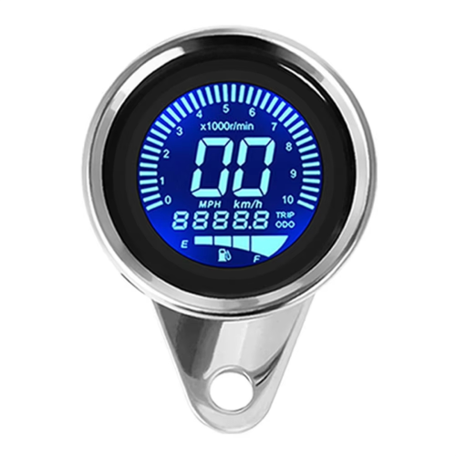 Contachilometri digitale per moto, luce notturna, A
