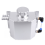 Universal 1L Car Engine Oil Breathable Pot Radiator Coolant Silver 4