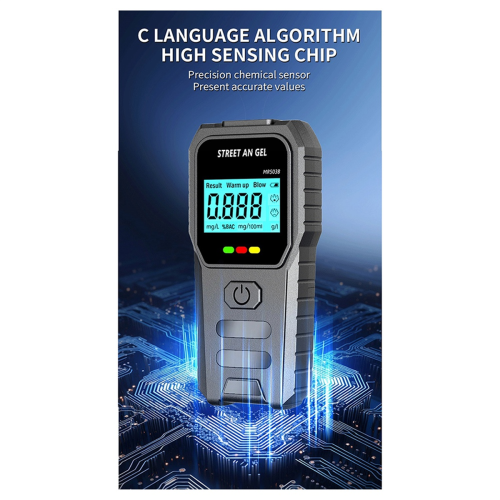 Tester per alcol portatile a soffiaggio H33 per la guida 2