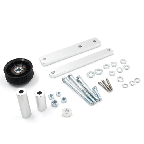Kit pompa aria fuoristrada per auto, kit puleggia pompa per argento