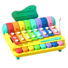 Giocattoli per pianoforte per bambini Strumenti a percussione a mano Piano,B