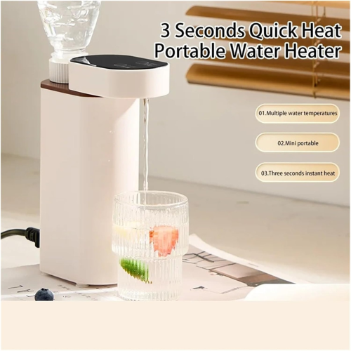 Smart Touch Screen Portable Instant Hot Water Dispenser, EU Plug 2