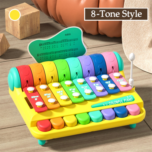 Kinderklavierspielzeug Handperkussionsinstrumente Klavier,B 1