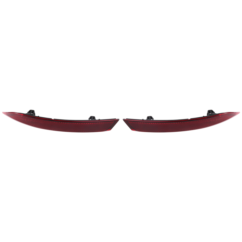 1 Pair Rear Cover Bumper Rear Bumper Trim Reflector Light 4852533712396
