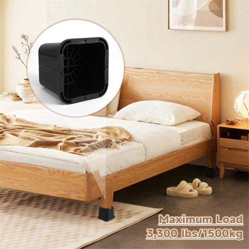 Bed Risers Heavy Duty, Adjustable Furniture Risers for Bed 1
