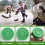 Roller Skating Hockey Double-Layer Ball Training Hockey Flat Ball 6