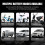 Car Battery Tester 12V 24V System Detect Auto Battery Analyzer 3