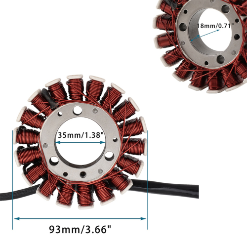 Motorcycle Generator Stator Coil for CBX250 XR250 1