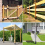 Post Base Protectors Guard for Wooden Mailbox Bracket 6