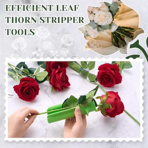 2 Pcs Rose Stripper Thorn Remover Rose Thorn Stripper Tool 2
