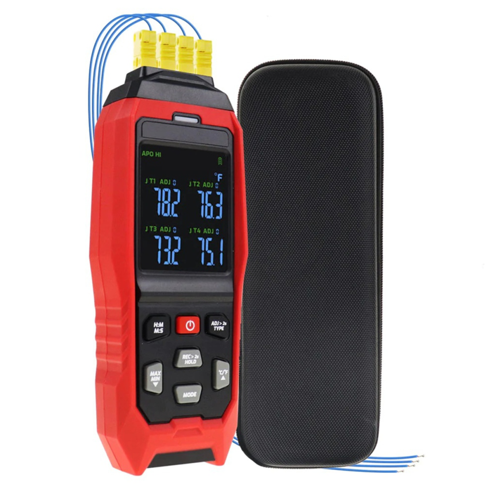 4 Channels Thermocouple Thermometer Data Logger Thermometerc K Type 4852533721589