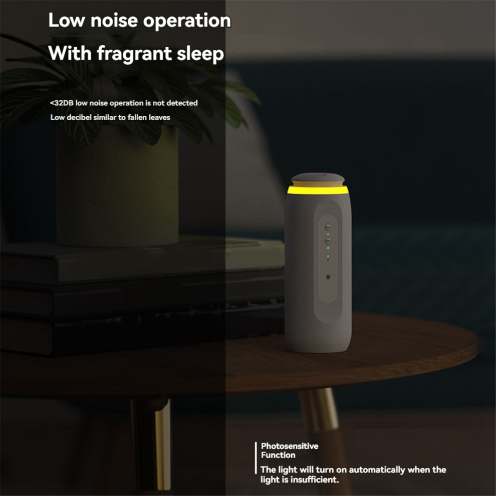 300m³ Wall Plug Aroma Diffuser with Sensor Night Light A