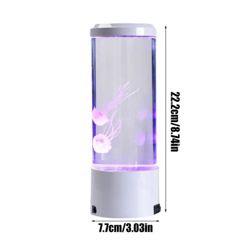 LED Jellyfish Night Light with Remote Control USB Powered Lighting 2