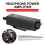 Portable XLR to 3.5MM Audio Interface Mini HIFI Headphone Amplifier 2