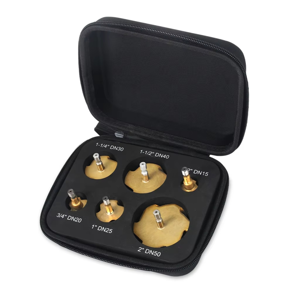 Stepped Drill Bit 6Pcs Tool Hexagon Shank Water Pipe Connection Tool-image-OPC-PJZ8YDK-NEW