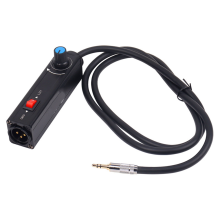 Isolatore audio professionale da 3,5 a XLR per l'eliminazione del rumore audio