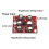 Modulo preamplificatore stereo AD828 DC 5V-15V 5 pezzi Modulo AMP 5