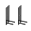 Wall Mount Metal Bracket for LifeStyle 650 and Secure 1