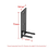 Wall Mount Metal Bracket for LifeStyle 650 and Secure 2