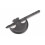 Black Polypropylene Full Contact Training Lion Axe 1