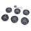 Sports Agility Lights Training Kit 5 LED Light 6 8