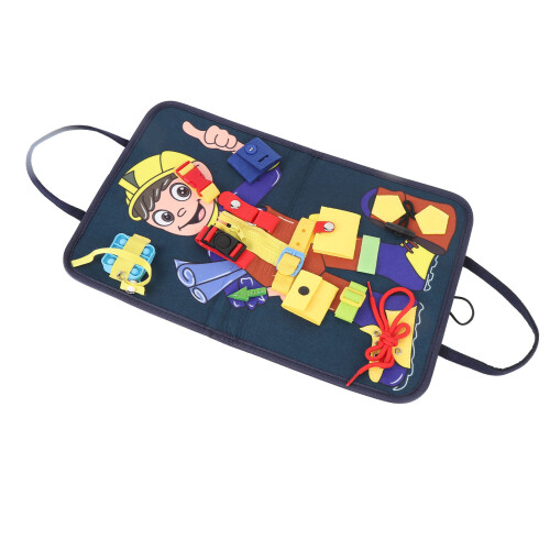 Educational Activity Sensory Board Felt Learning 2