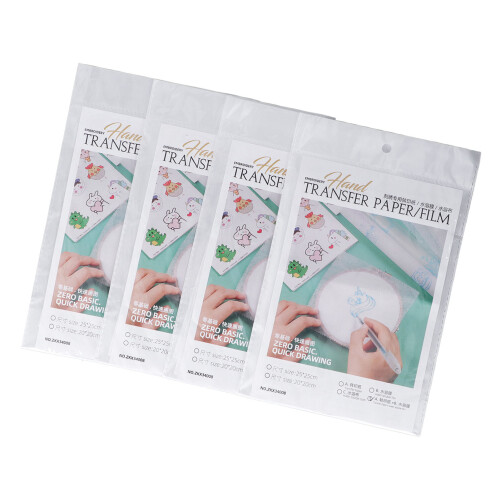 4 Packs DIY Embroidery Assisted Transfer Paper 2