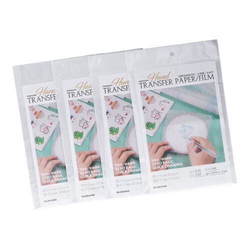 4 Packs DIY Embroidery Assisted Transfer Paper 1