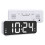 Extra Loud Dual Alarm Clock with Bed Shaker LED 10