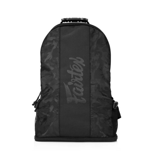 Fairtex BAG4 Muay Thai Gym Backpack - Black 1