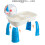 Kids Sand Water Activity Table with 9 Beach Toys 4