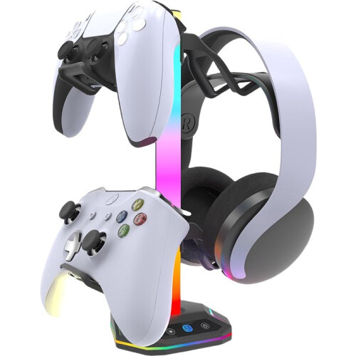Controllergehäuse – Weitere RGB-Beleuchtungsmodi – rutschfest – Standard-Gamecontroller für Xbox, PS5, PS4, Nintendo Switch