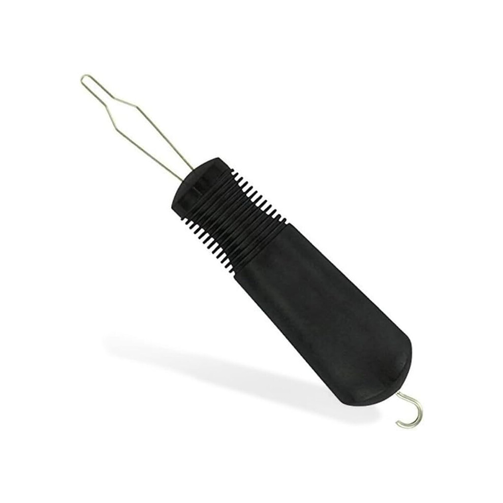 Zipper Assistant - Easy-to-grab button hooks and zipper pulls for clothing - Suitable for people with limited mobility - Black