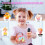 Karaoke microfoon kinderen - Bluetooth microfoon - Mini karaoke machine - Compact en draagbaar - Set met 2 microfoons - Outdoors - Family - Roze 6