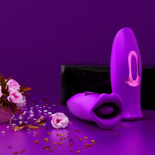 Silikonvibrator – Biss – Saugkraft – Klitorisstimulator – Intensiver Sexorgasmus – Sexspielzeug – 10 Einstellungen