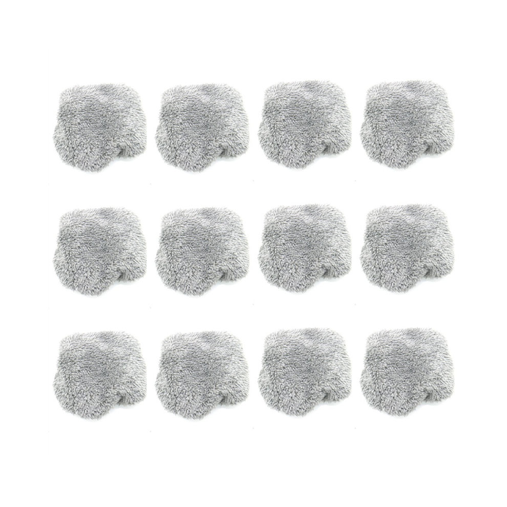 Tauoh 12Pcs Vacuum Cleaner Window Cleaning Robot Cloth For Electric Washer