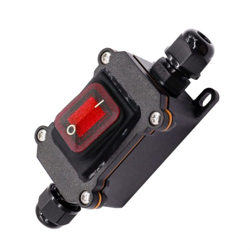 IP67 Waterproof Inline Switch 12V DC 20A High Current Power 1