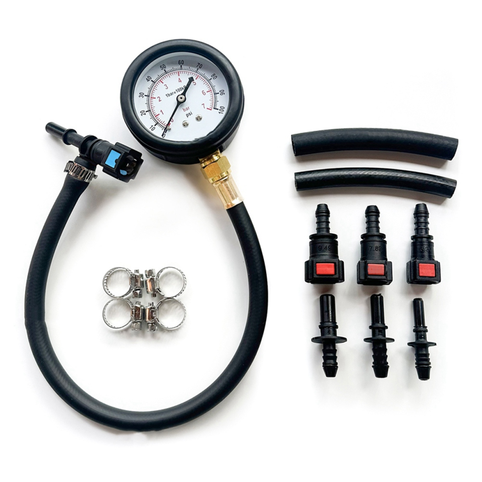Tauoh Pressure Test Kit Gauge Injection Pump Tester For Car, Truck