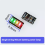 3.7-4.2V Mini Metering Module 1 Series Ternary Lithium Battery Power Display Led Light 3